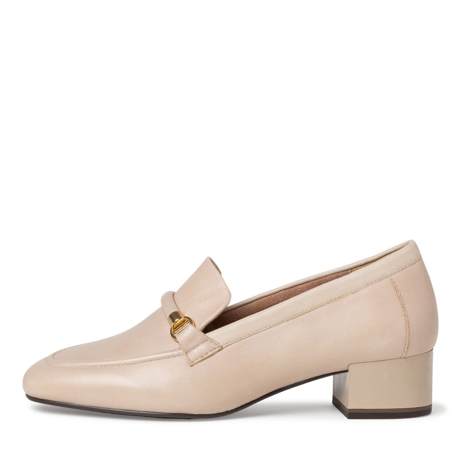 tamaris ivory leather calf boot