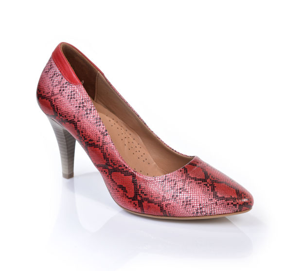 Slika Ženske cipele Tref 1958 red snake