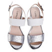 Slika Ženske sandale Caprice 28302 silver/white