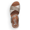 Slika Ženske sandale Rieker 64301 beige
