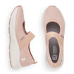 Slika Ženske baletanke Rieker 42102 light blush pl26