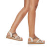 Slika Ženske sandale Rieker 62918 beige