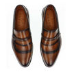 Slika Muške cipele Hanox 3010 brown hand painted