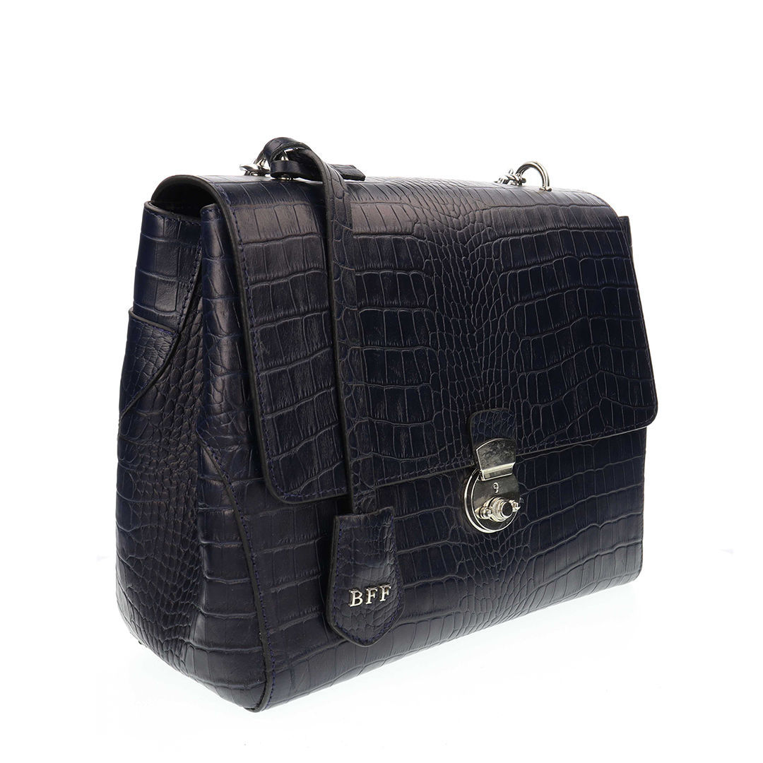 Teget Kroko Torba T143 - Elegancija u Trendu | Tref Shoes - Obuća Tref ...