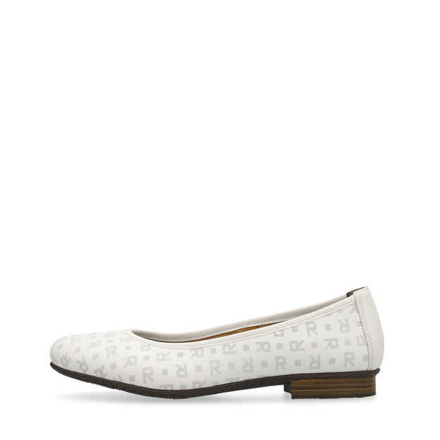 Slika Ženske baletanke Rieker 51994 white pl26