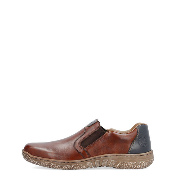 Slika Muške mokasine Rieker 03552 brown pl26