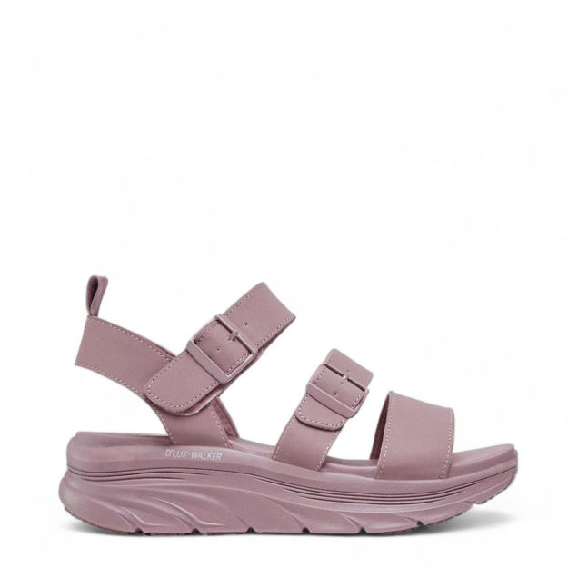 Slika Ženske sandale Skechers Cali D'Lux Walker - Retro Cosmos mauve