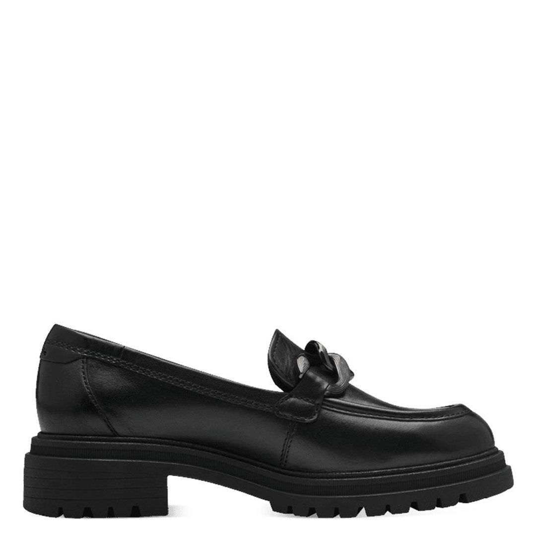 Mocassin Tamaris Femme - Design Blanc Et Confortable - Semelle Synthétique - Style Slip-On
