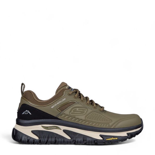 Slika Muške patike Skechers Arch Fit Road Walker olive