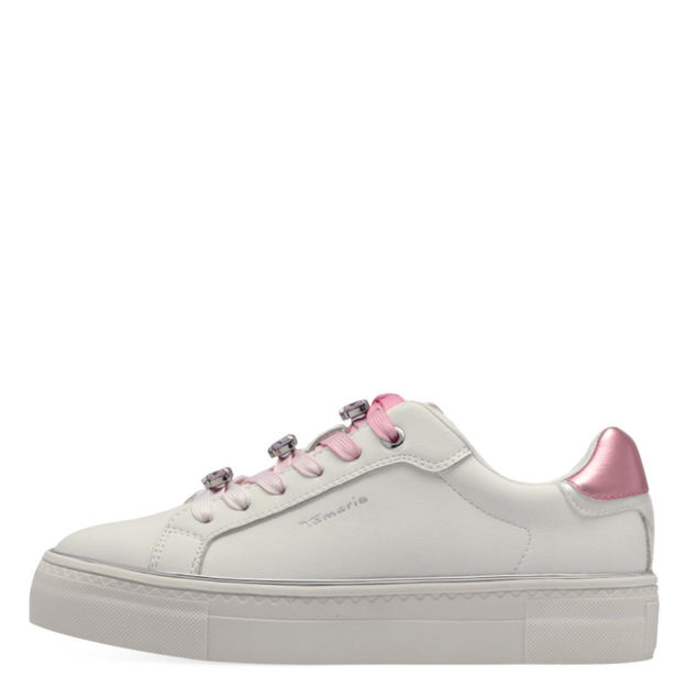 Slika Ženske patike Tamaris 23751 white pink