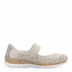 Slika Ženske baletanke Rieker N4299 beige pl26