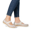 Slika Ženske baletanke Rieker N4299 beige pl26