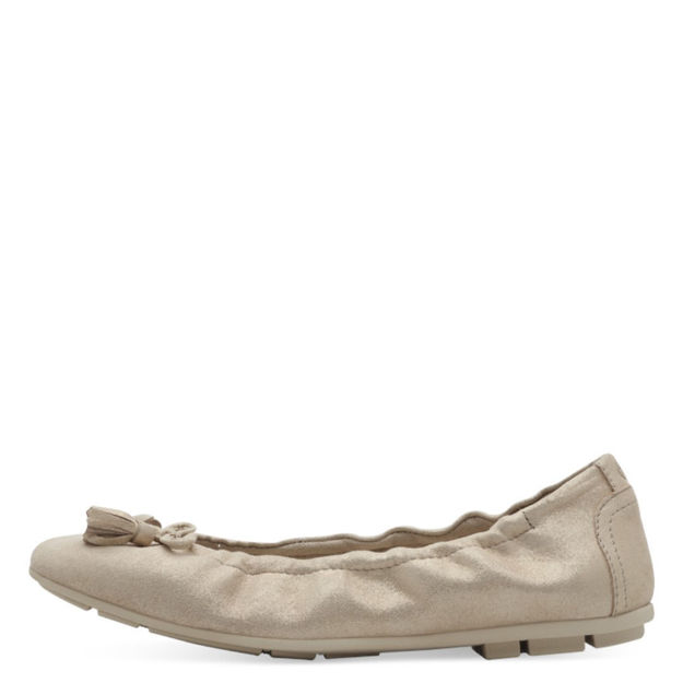 Slika Ženske baletanke Tamaris 22107 light gold pl26