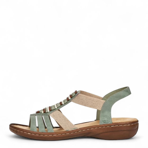 Slika Ženske sandale Rieker 60851 mint