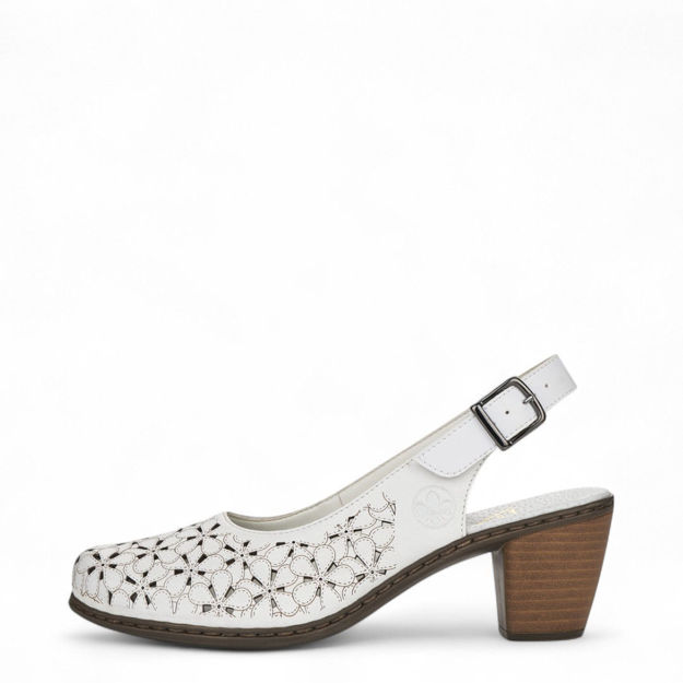 Slika Ženske sandale Rieker 40981 white