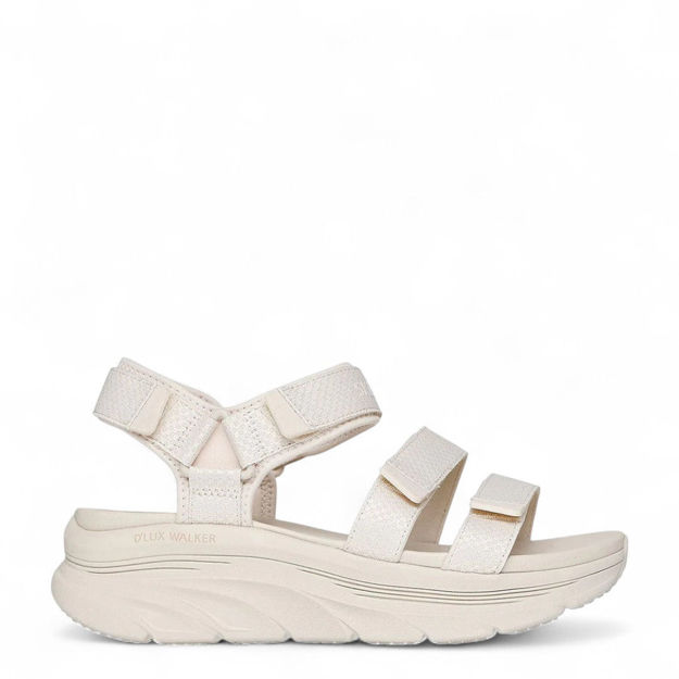 Slika Ženske sandale Skechers D'Lux Walker - Going Out Vibes natural pl26