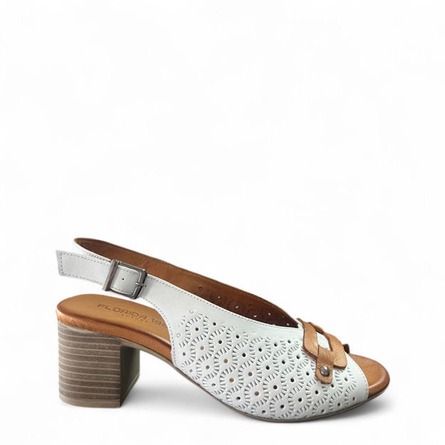 Slika Ženske sandale Florida 7013 bele pl26
