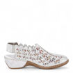 Slika Ženske sandale Rieker 47156 silver metallic