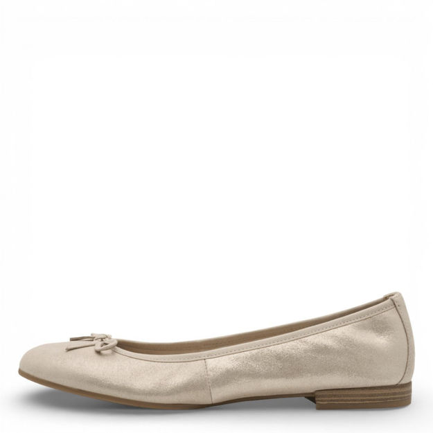 Slika Ženske baletanke Tamaris 22116 champagne