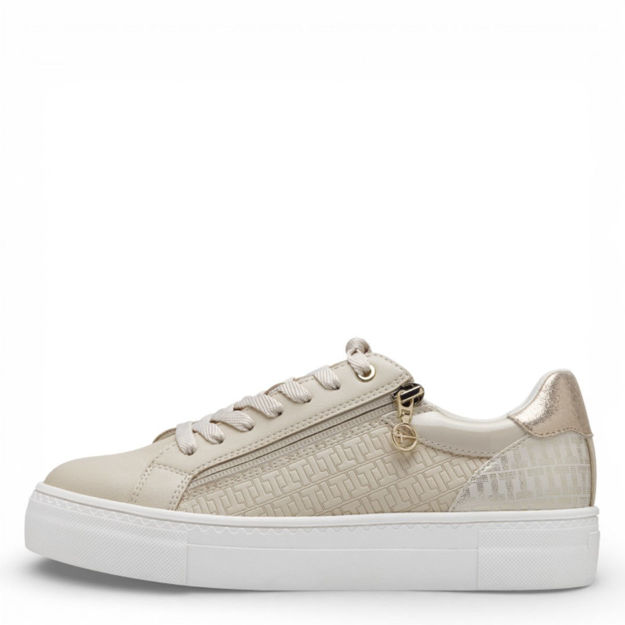 Slika Ženske patike Tamaris 23313 ivory gold