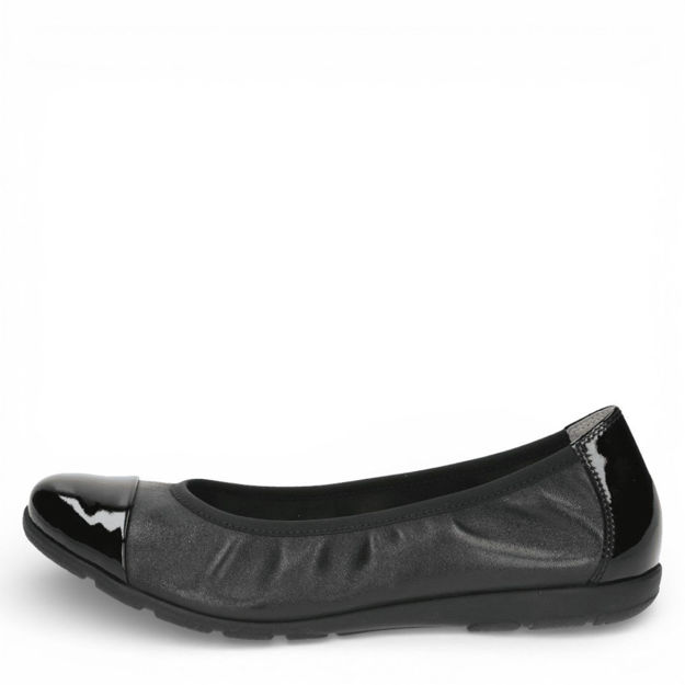 Slika Ženske baletanke Caprice 22152 black comb