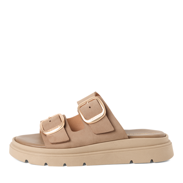 Slika Ženske papuče Tamaris 27239 taupe nubuc