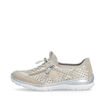 Slika Ženske patike Rieker L3252 offwhite-gold