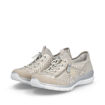 Slika Ženske patike Rieker L3252 offwhite-gold