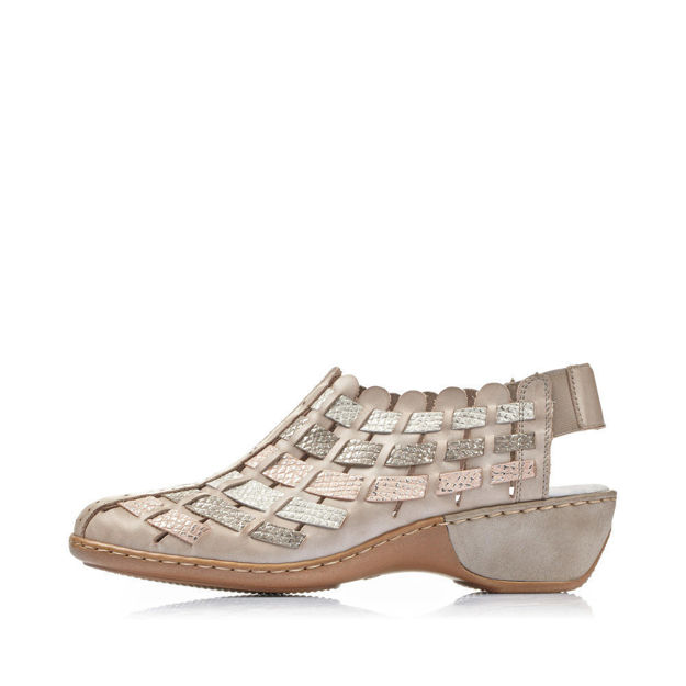 Slika Ženske sandale Rieker 47156 grey