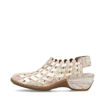 Slika Ženske sandale Rieker 47156 beige