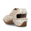 Slika Ženske sandale Rieker 47156 beige