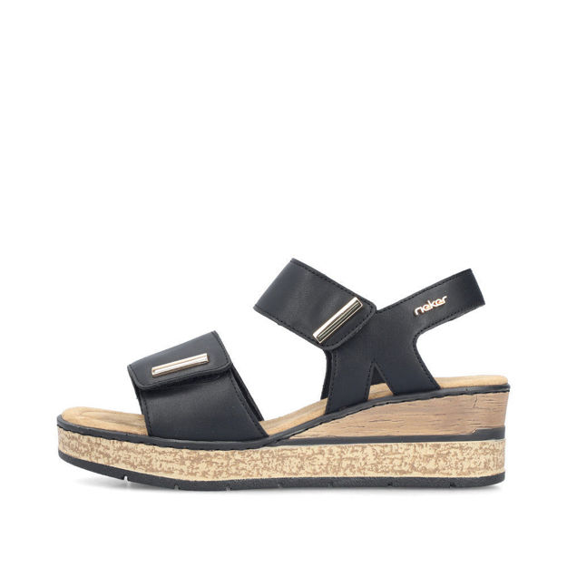 Slika Ženske sandale Rieker 63781 black