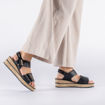 Slika Ženske sandale Rieker 63781 black
