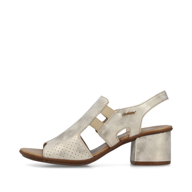 Slika Ženske sandale Rieker 64665 beige