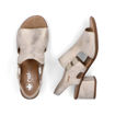 Slika Ženske sandale Rieker 64665 beige