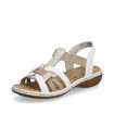 Slika Ženske sandale Rieker 65918 white