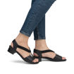 Slika Ženske sandale Rieker 62662 black