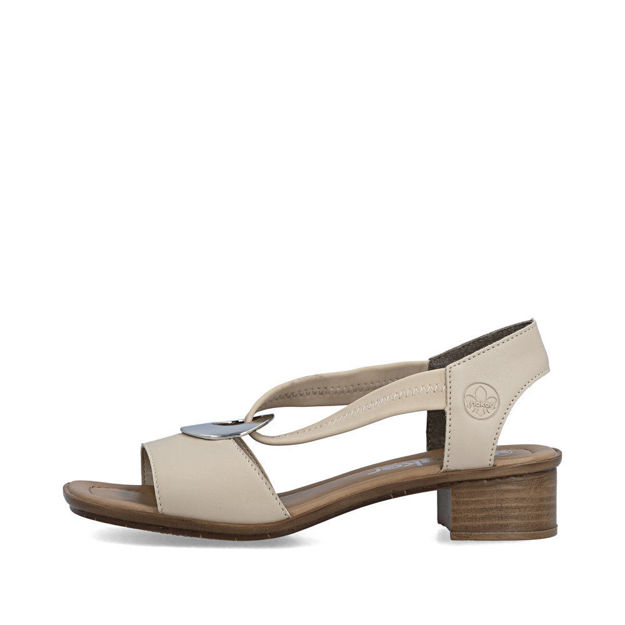Slika Ženske sandale Rieker 62662 beige