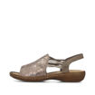 Slika Ženske sandale Rieker 608D1 beige