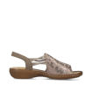 Slika Ženske sandale Rieker 608D1 beige