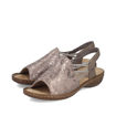 Slika Ženske sandale Rieker 608D1 beige