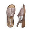 Slika Ženske sandale Rieker 608D1 beige