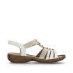 Slika Ženske sandale Rieker 60851 beige