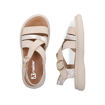 Slika Ženske sandale Rieker V3063 offwhite-gold