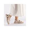 Slika Ženske sandale Rieker V3063 offwhite-gold