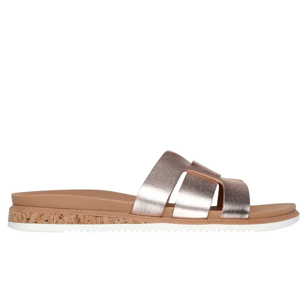 Slika Ženske papuče Skechers desert kiss low rose gold