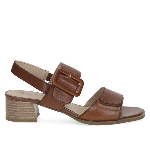 Slika Ženske sandale Caprice 28205 cognac nappa